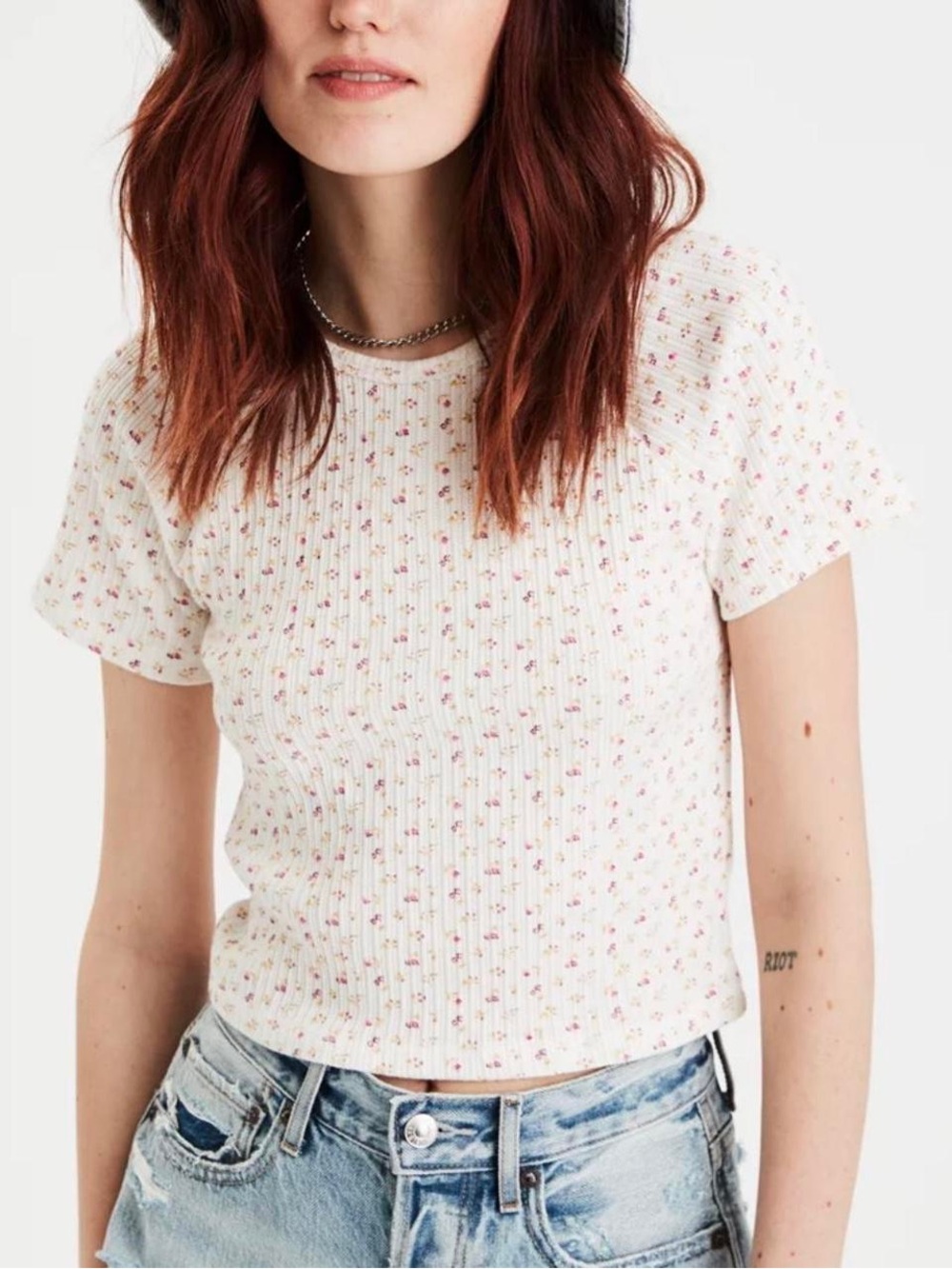 Women’s American Eagle Floral Shirt